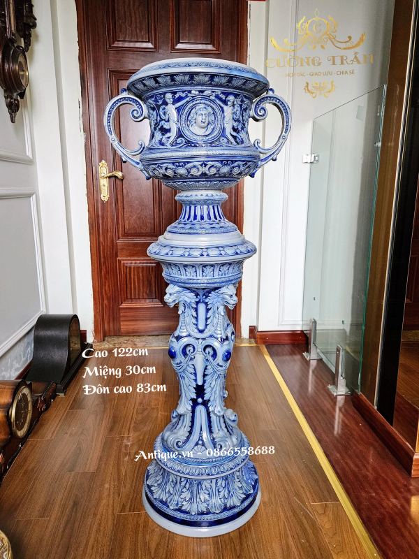 Chậu hoa sứ Pháp – ảnh 1