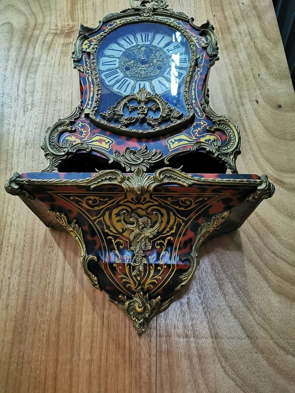 Đồng hồ boulle Đức, cao 76cm – ảnh 2