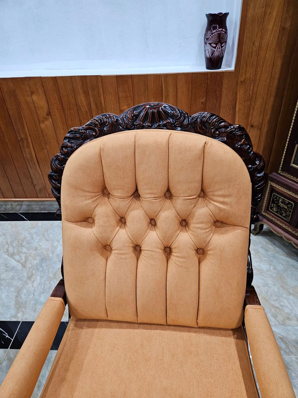 Bộ sofa nỉ Pháp, cao 102cm – ảnh 9