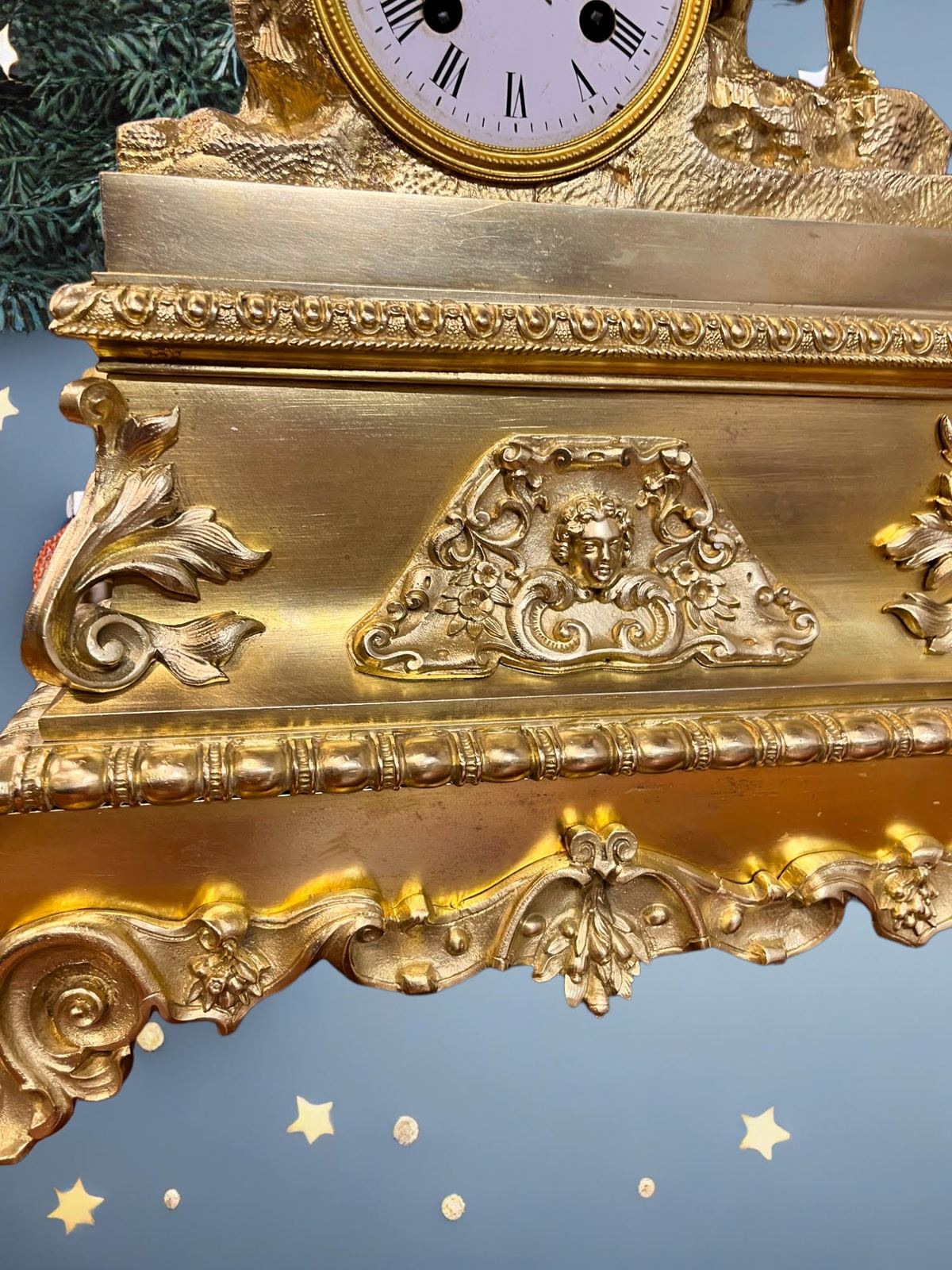 Đồng hồ tượng Pháp, cao 46cm – ảnh 4
