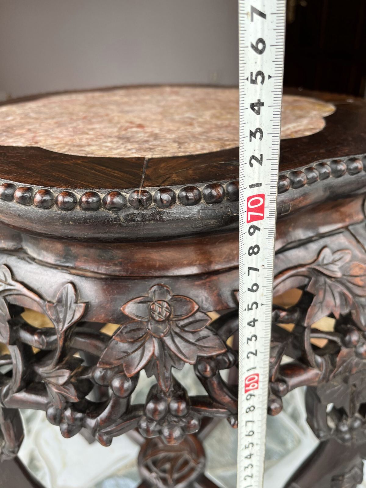 Đôn gỗ mặt đá – ảnh 5