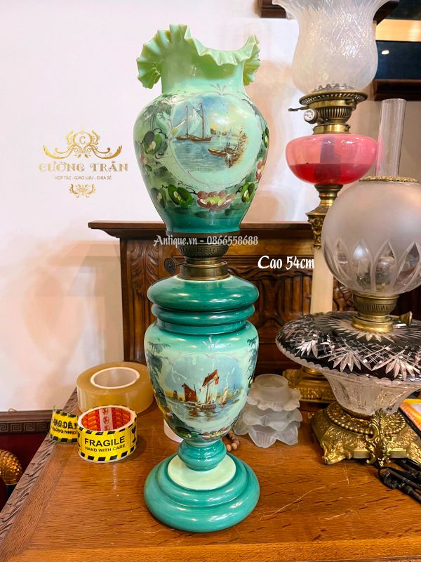 Đèn dầu, cao 54cm – ảnh 1