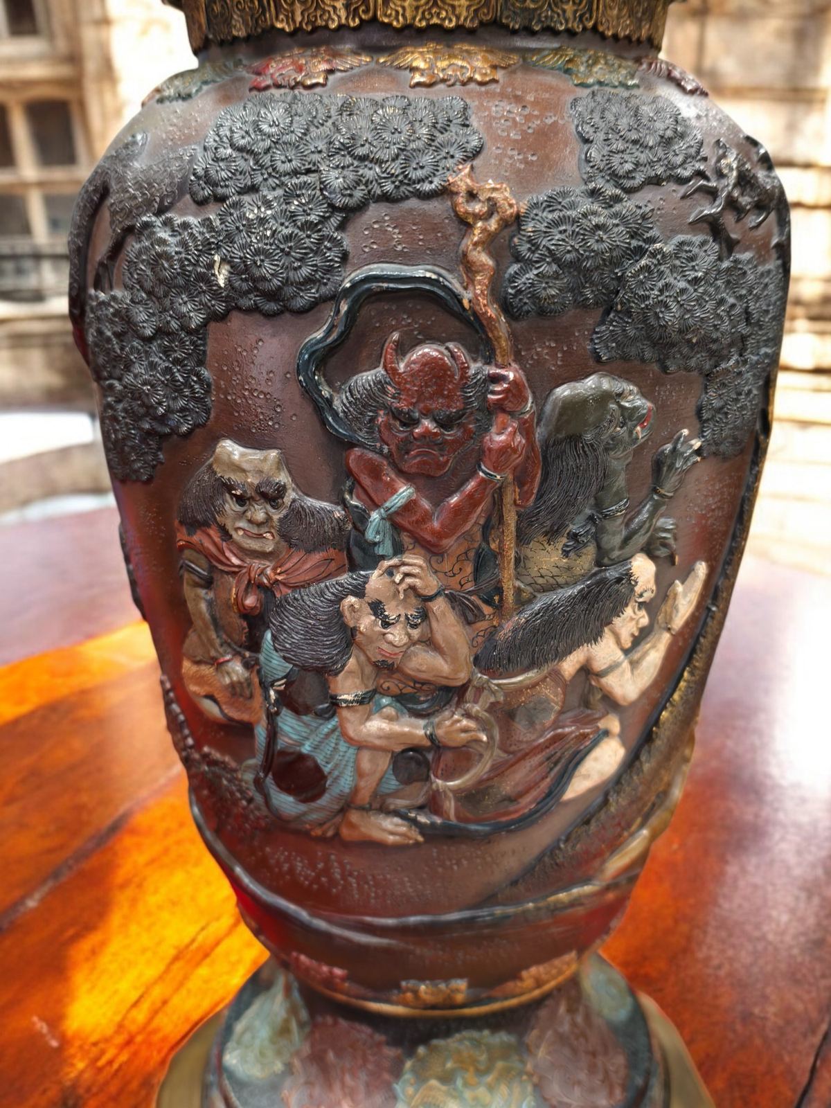 Cặp đèn dầu gốm – ảnh 5