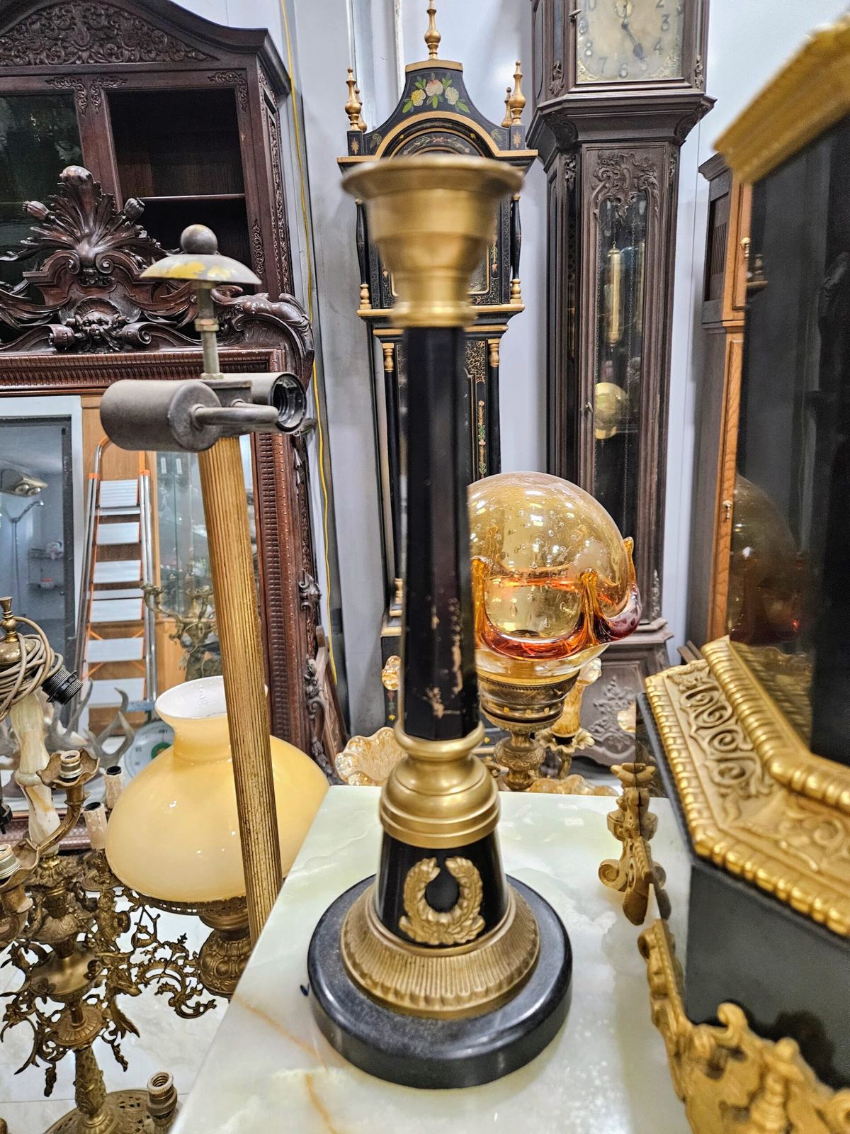Đồng hồ tượng Pháp, cao 58cm – ảnh 9