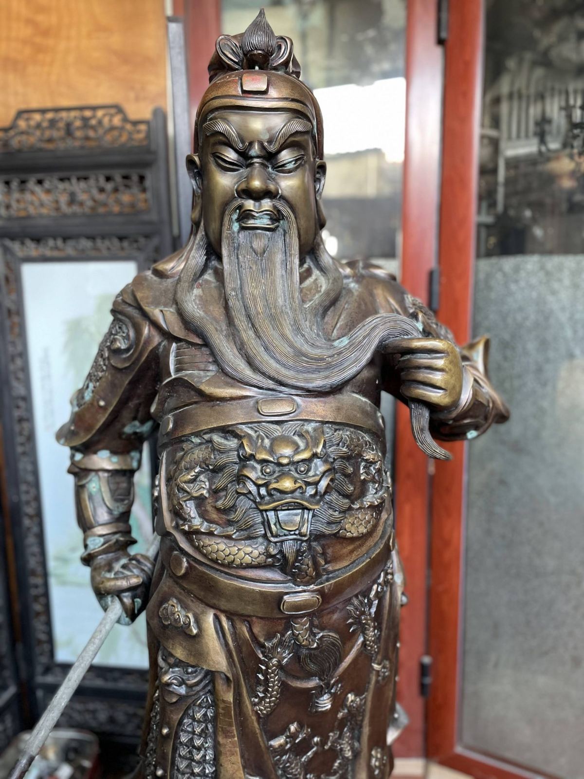 Tượng Quan Vũ Trung Quốc, cao 176cm – ảnh 2
