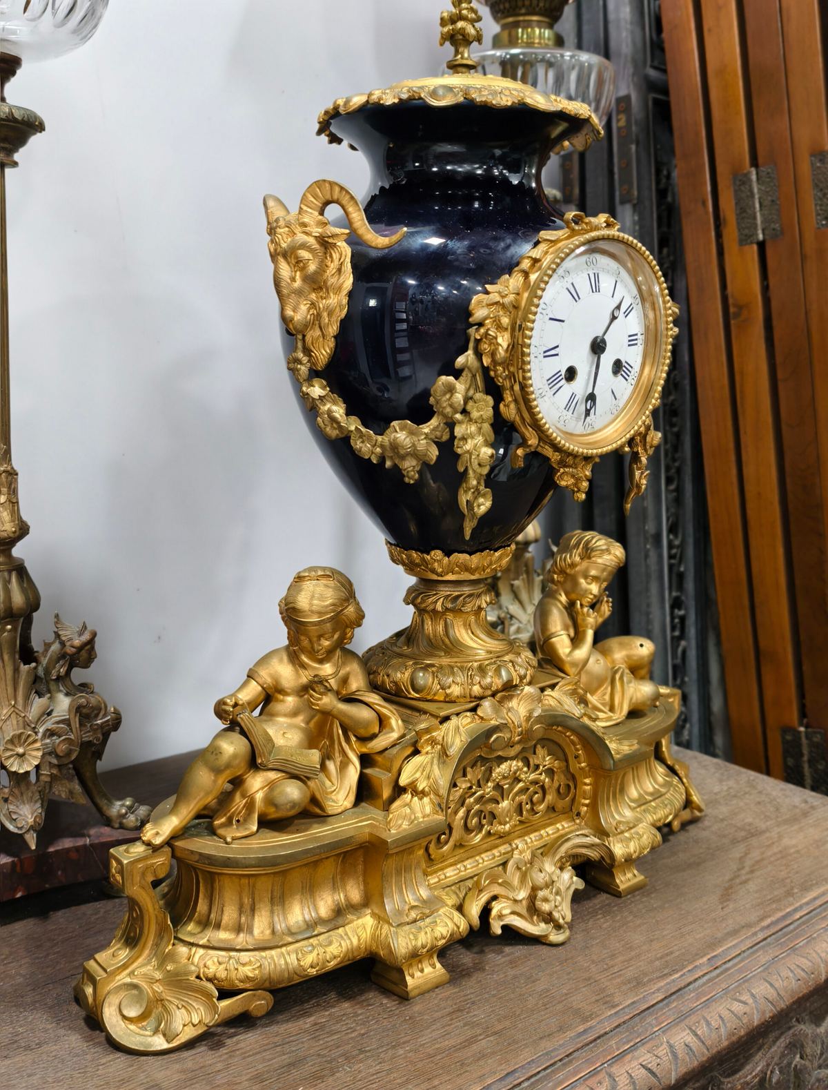 Đồng hồ để bàn Pháp – ảnh 2