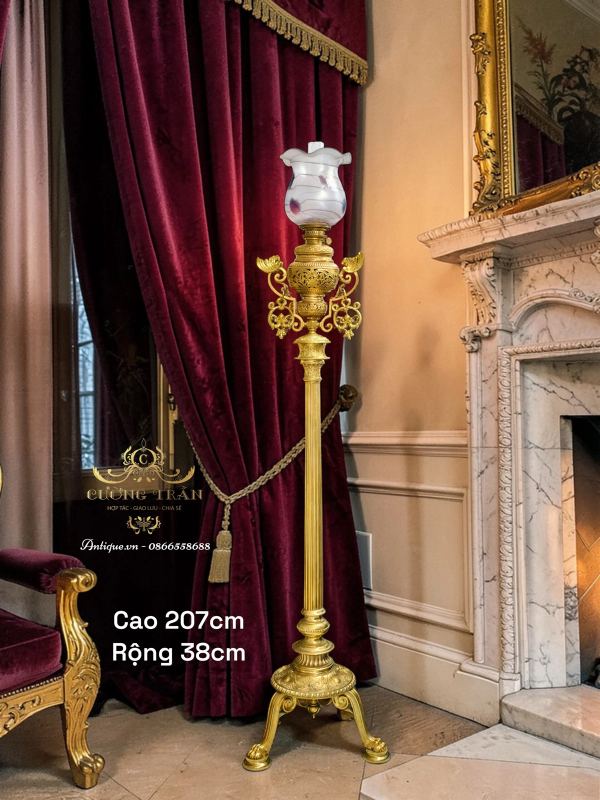 Đèn dầu Pháp, cao 207cm – ảnh 1