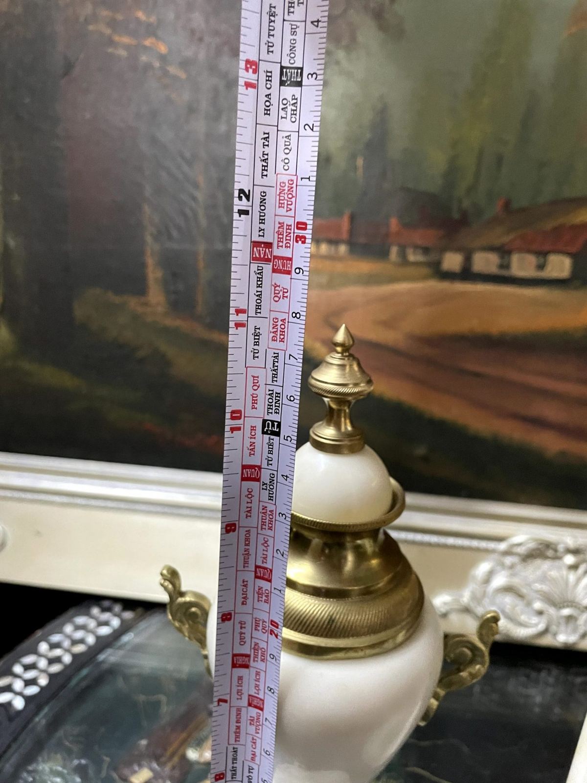 Bộ đồng hồ 3 món Pháp, cao 41cm – ảnh 8
