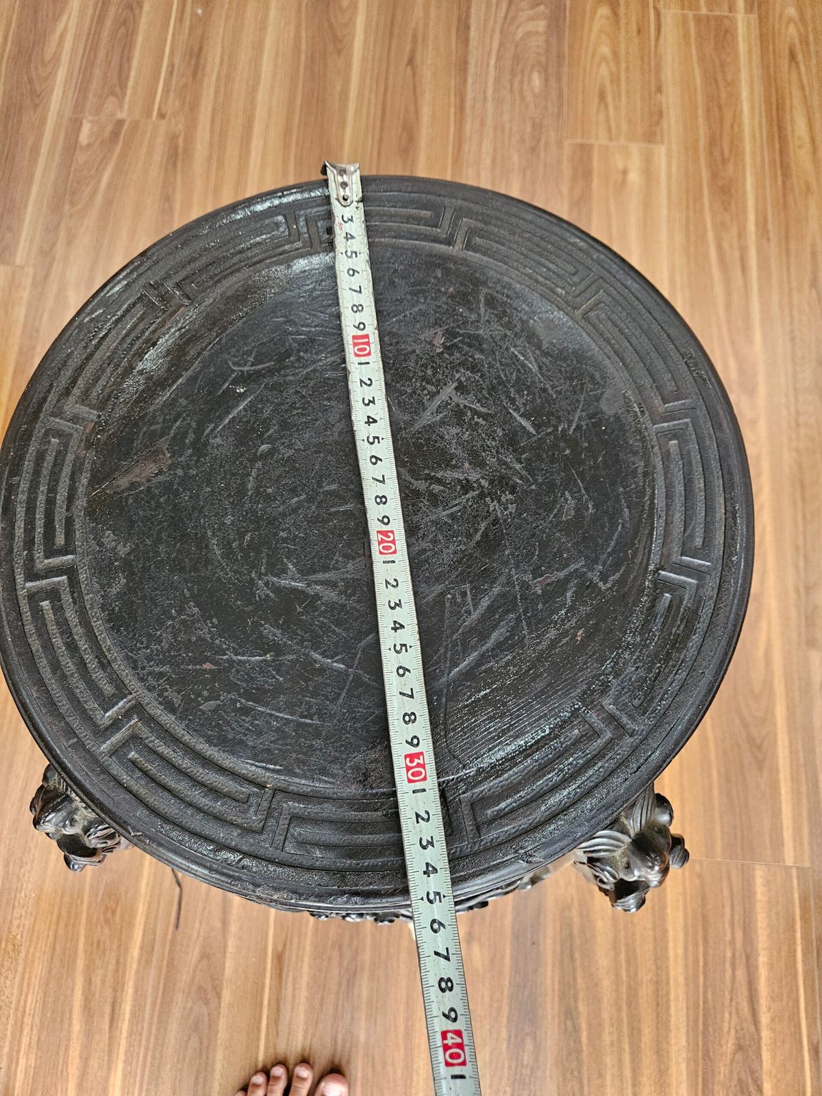 Một chiếc đôn gỗ rất đẹp, cao 60cm – ảnh 3