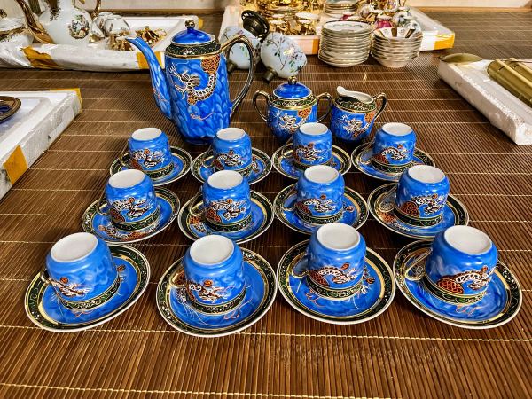 Bộ ấm trà nhật Satsuma – ảnh 1