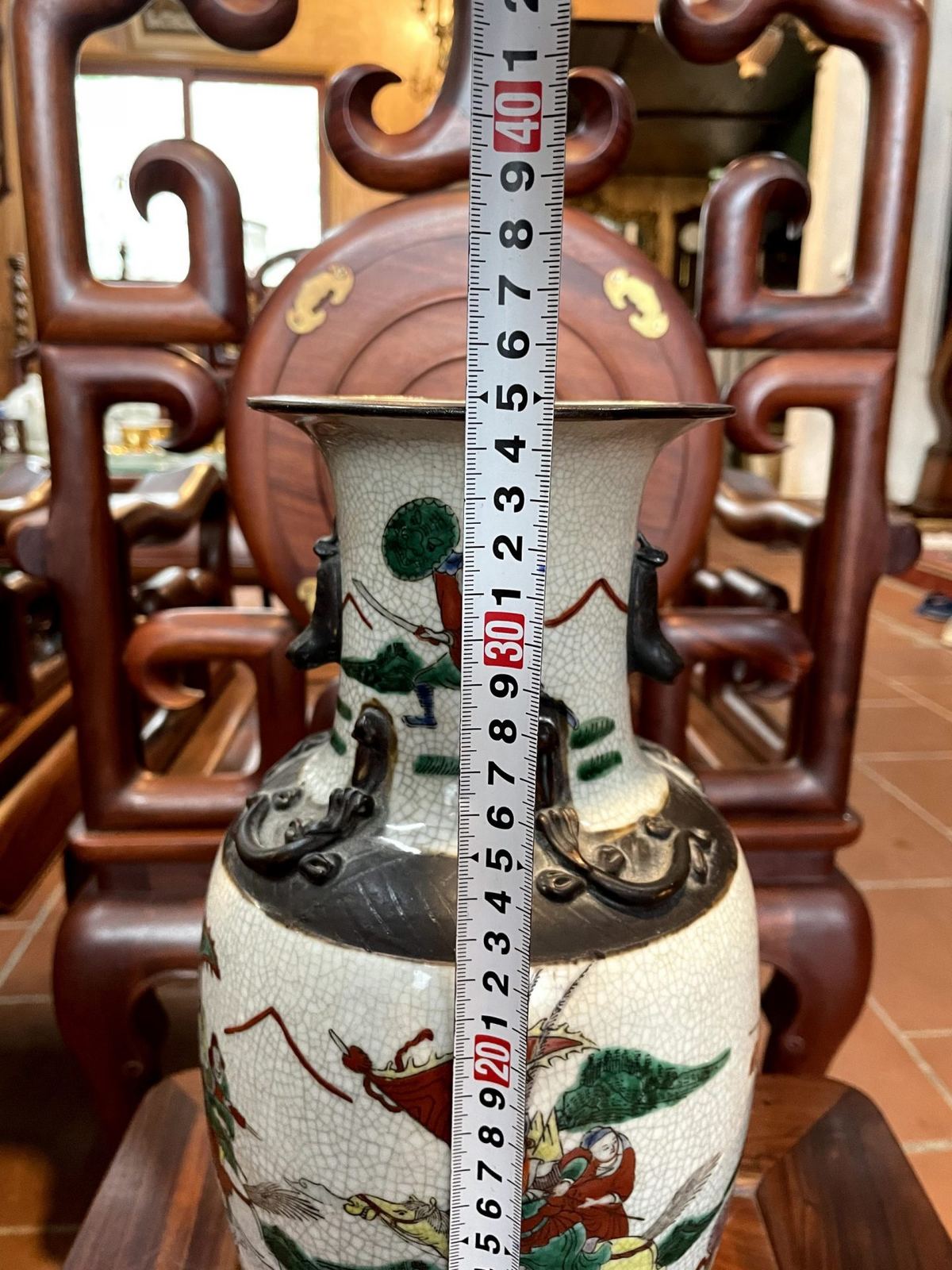 Bình sứ tàu, cao 35cm – ảnh 7