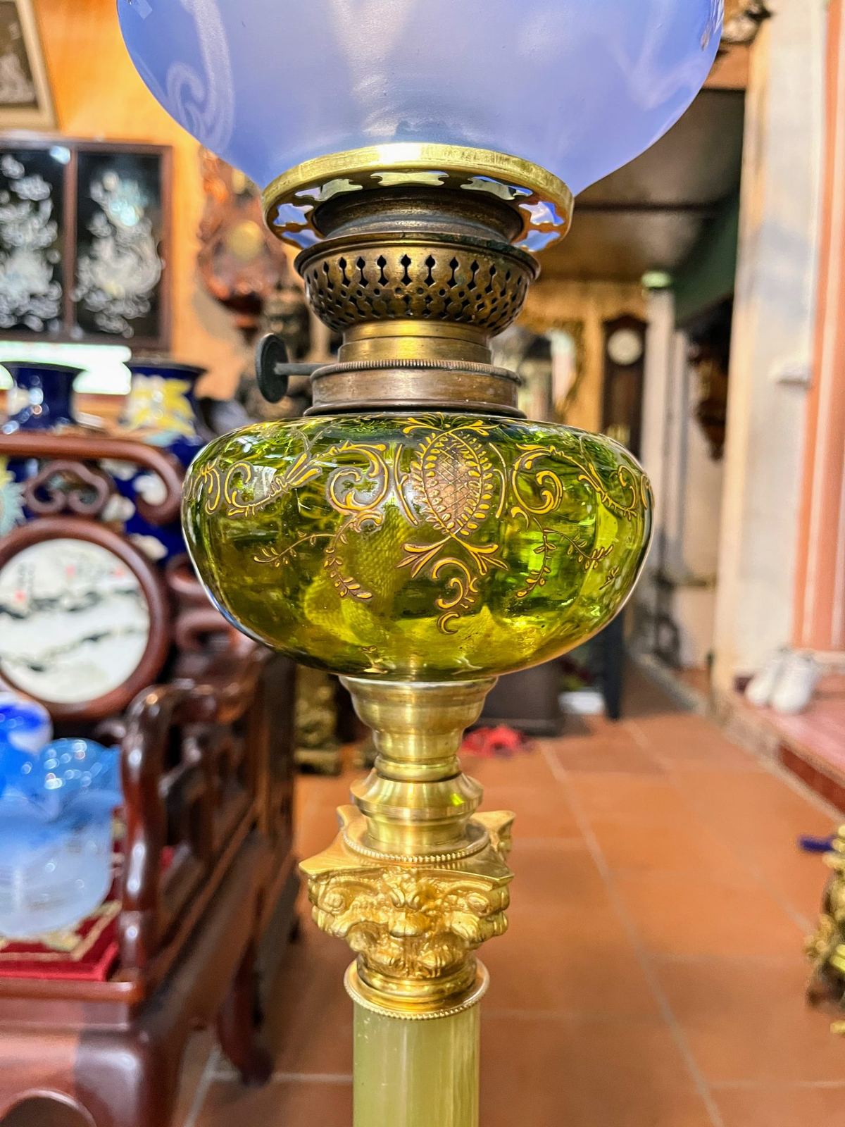 Đèn dầu bàn – ảnh 5