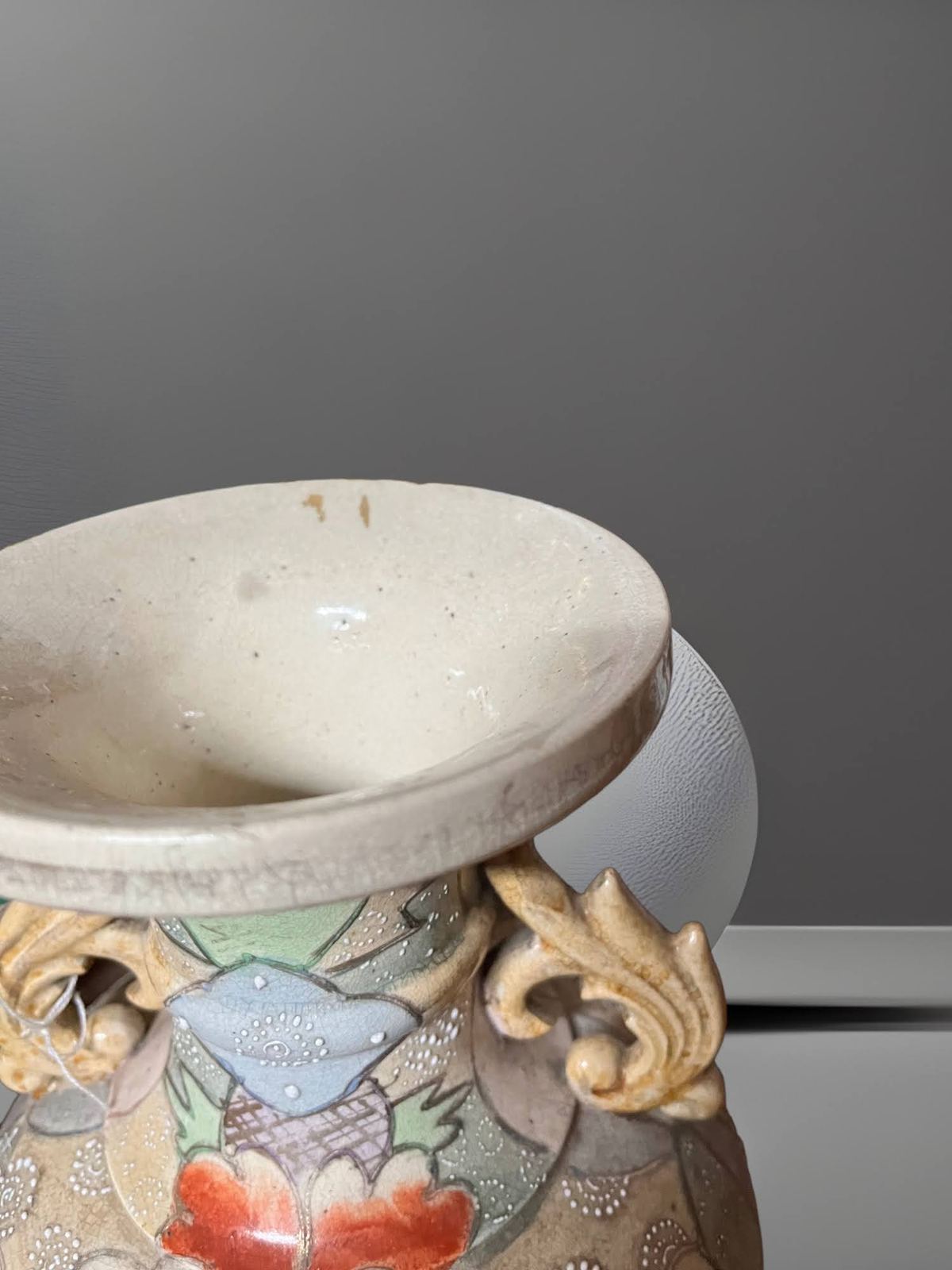 Cặp bình Satsuma Nhật Bản, cao 39cm – ảnh 6