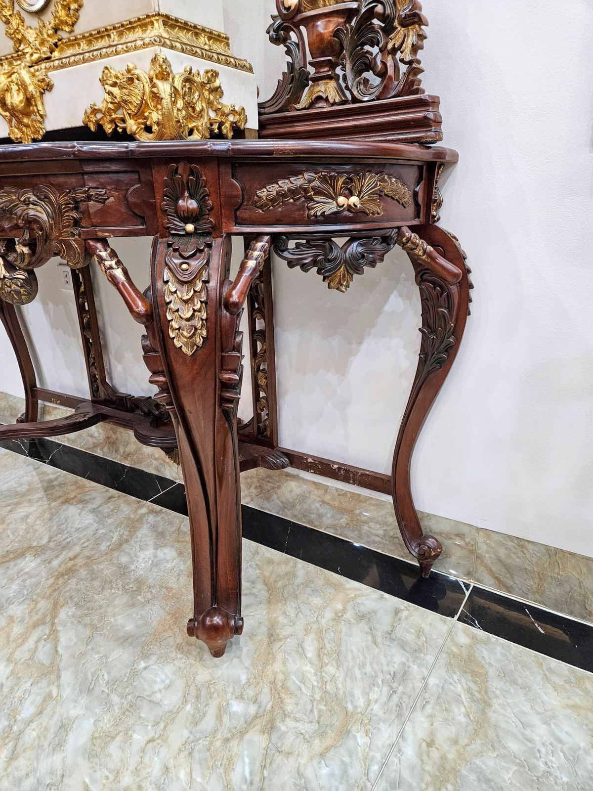 Bộ bàn gương gỗ – ảnh 5