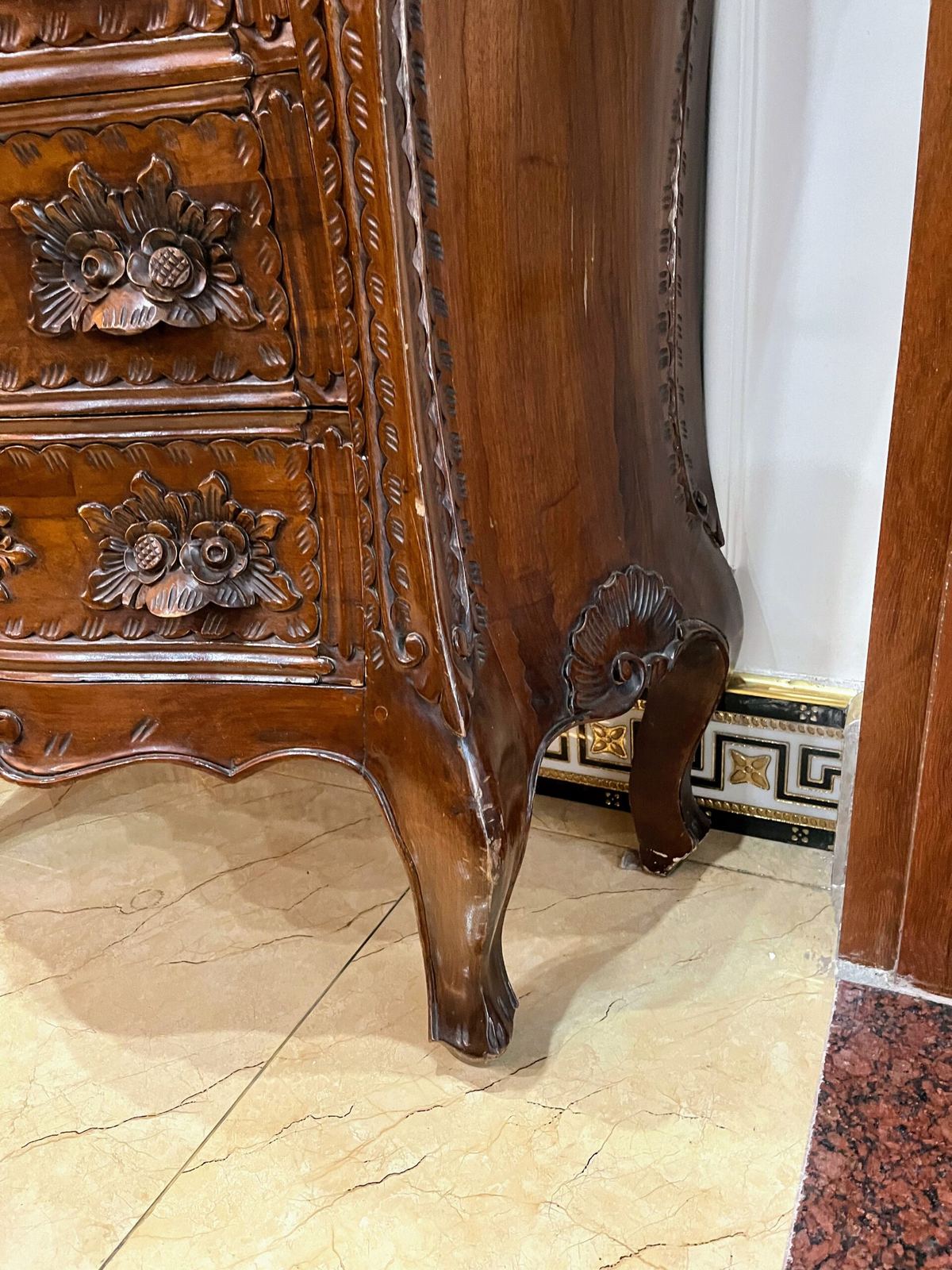 Tủ gỗ Pháp, cao 137cm – ảnh 5