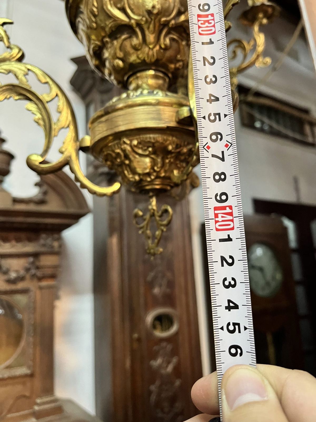 Đèn dầu 3 dây Pháp, dài 142cm – ảnh 3