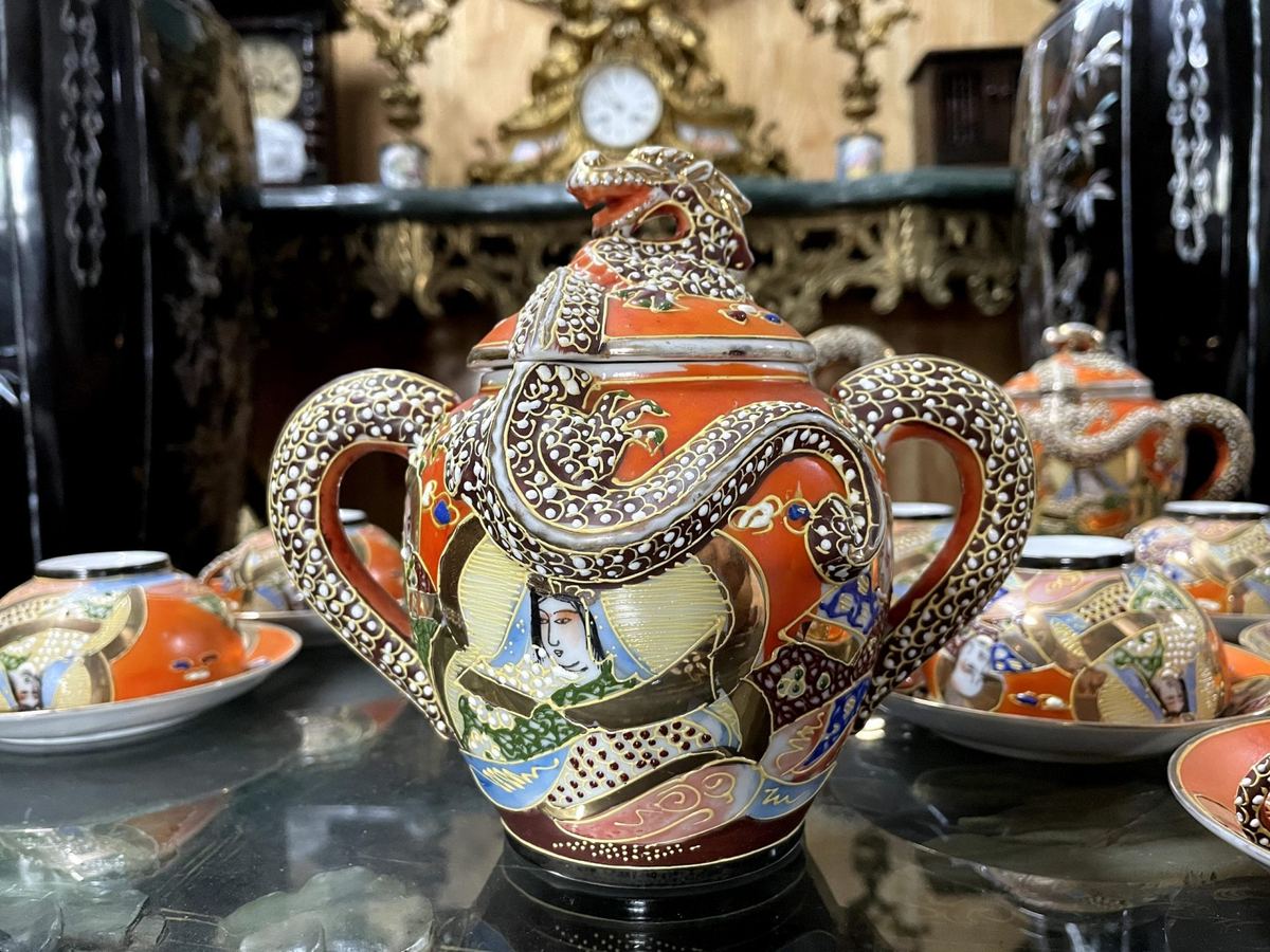 Bộ trà Nhật satsuma – ảnh 14