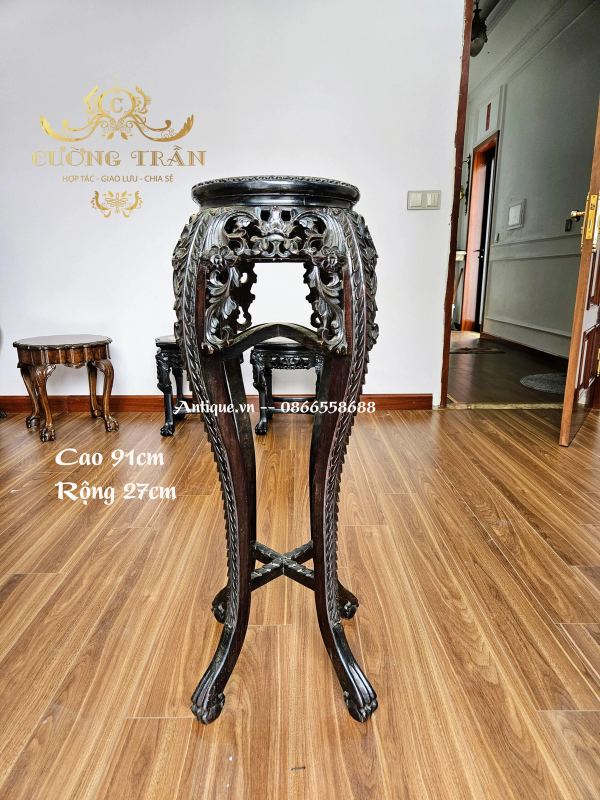 Một chiếc đôn gỗ rất đẹp, cao 91cm – ảnh 1