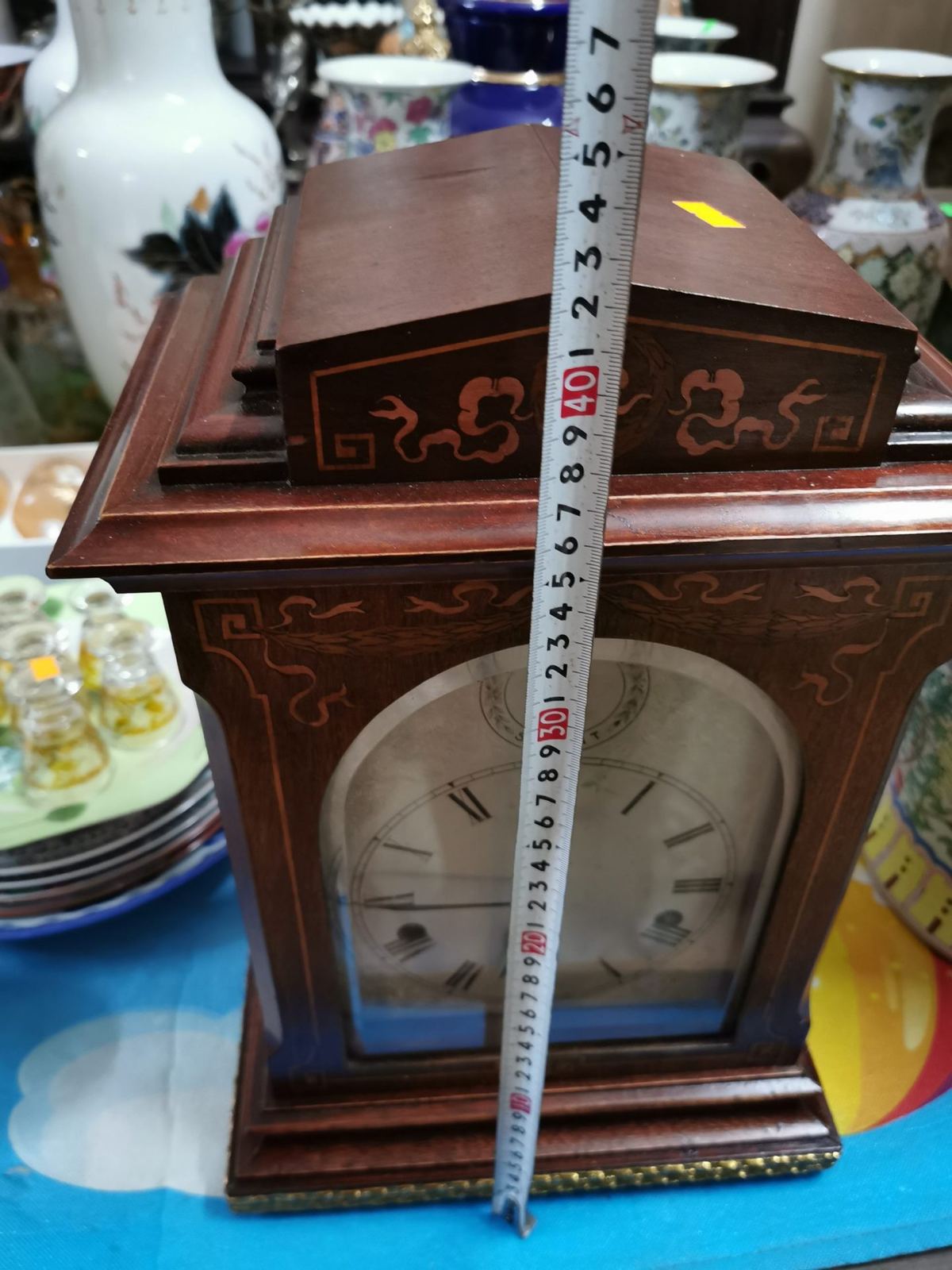Đồng hồ để bàn Đức, cao 42cm – ảnh 4