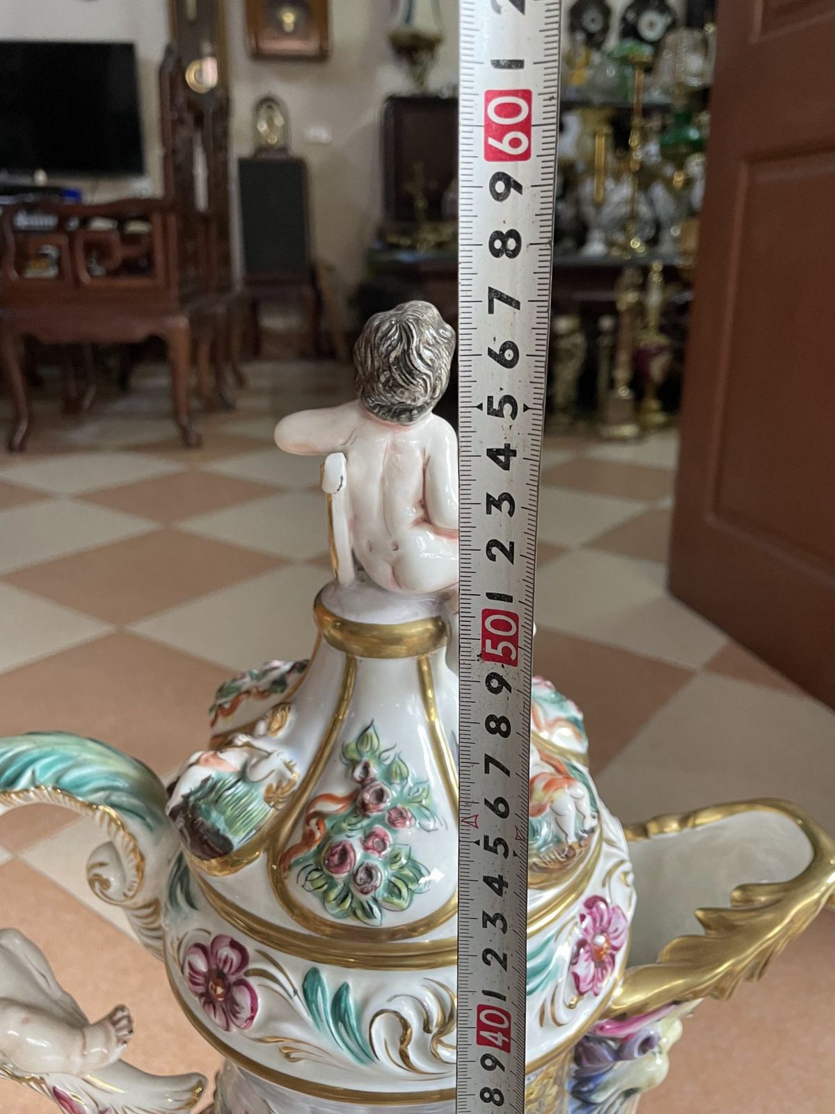 Bình sứ Italy, cao 57cm – ảnh 8