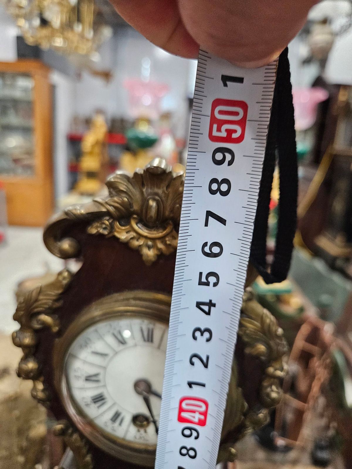 Đồng hồ để bàn Pháp, cao 48.5cm – ảnh 7
