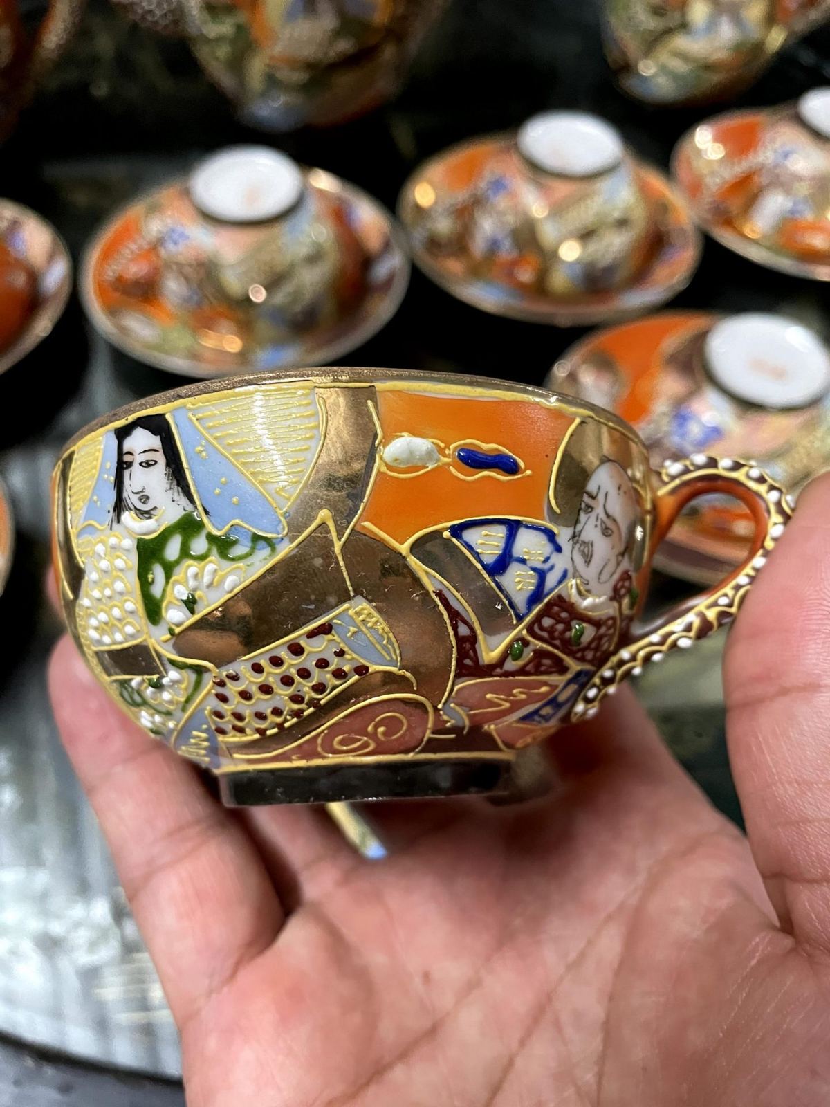Bộ trà Nhật satsuma – ảnh 17