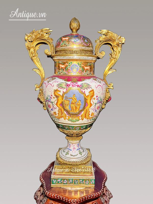 Cúp sứ Bỉ, cao 71cm – ảnh 1