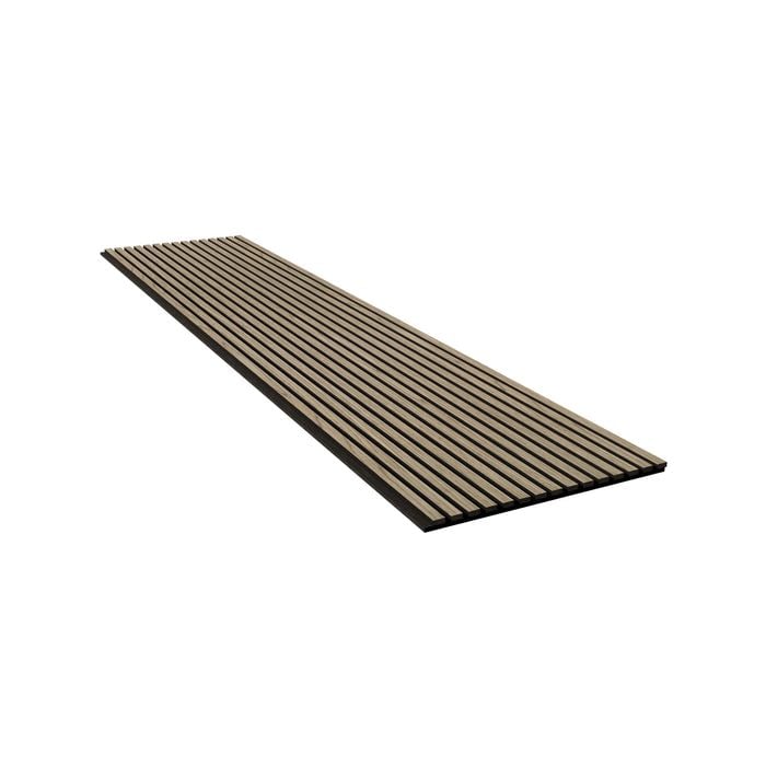 Walnut timber acoustic wall panel