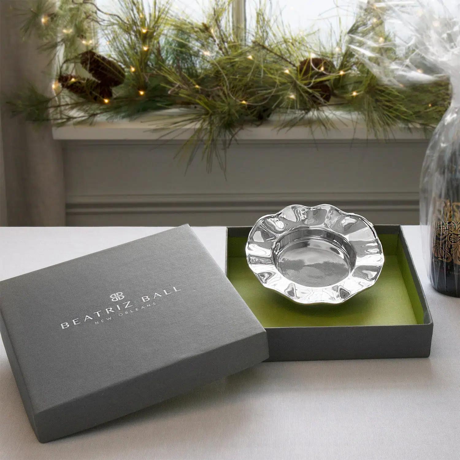 Vento Silver Wine Coaster — Beatriz Ball 