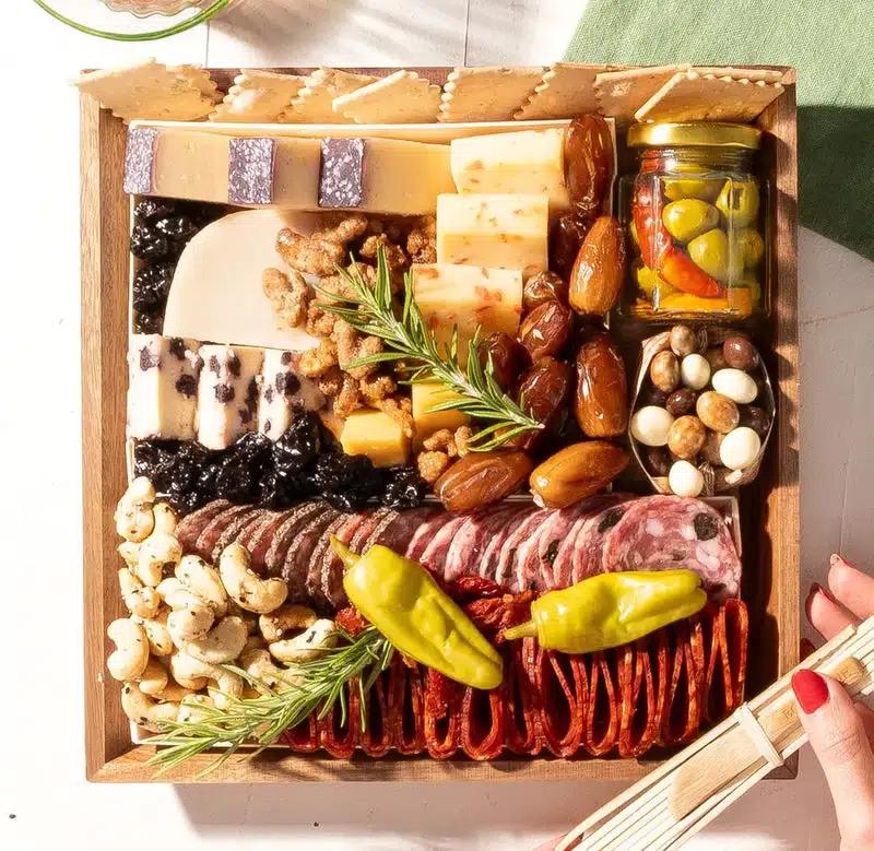 Boarderie artisan cheese and charcuterie board