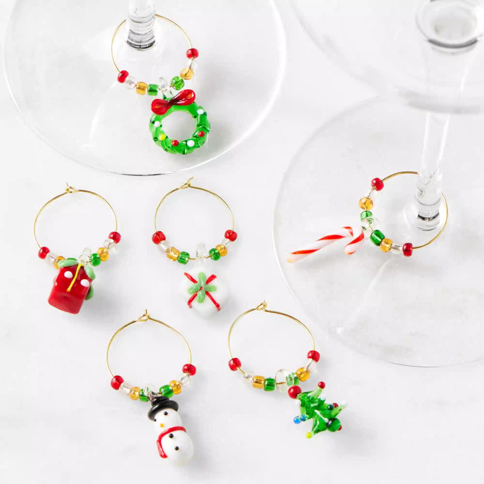 Williams Sonoma ring charms for wine glasses