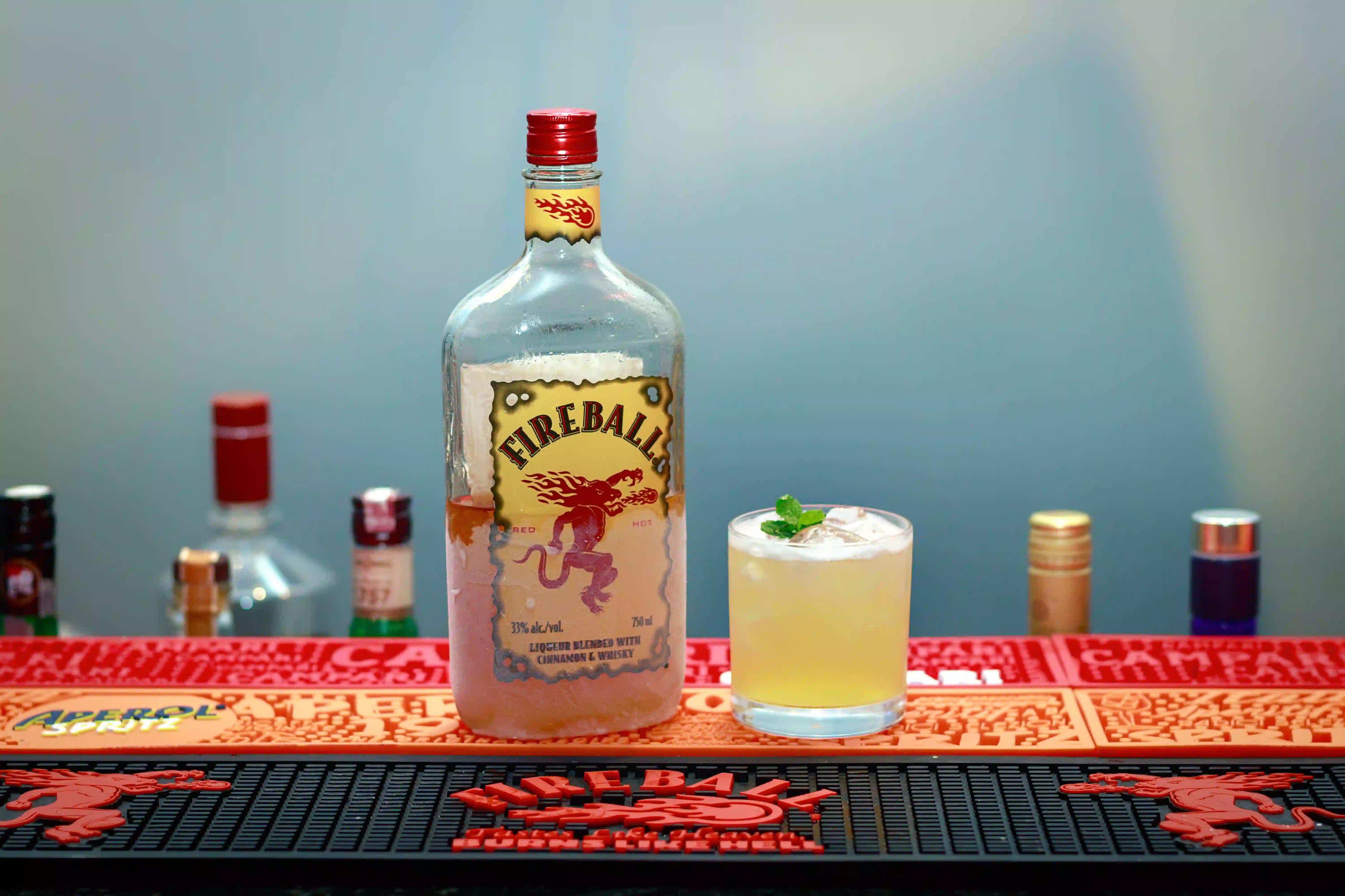 Fireball cocktails