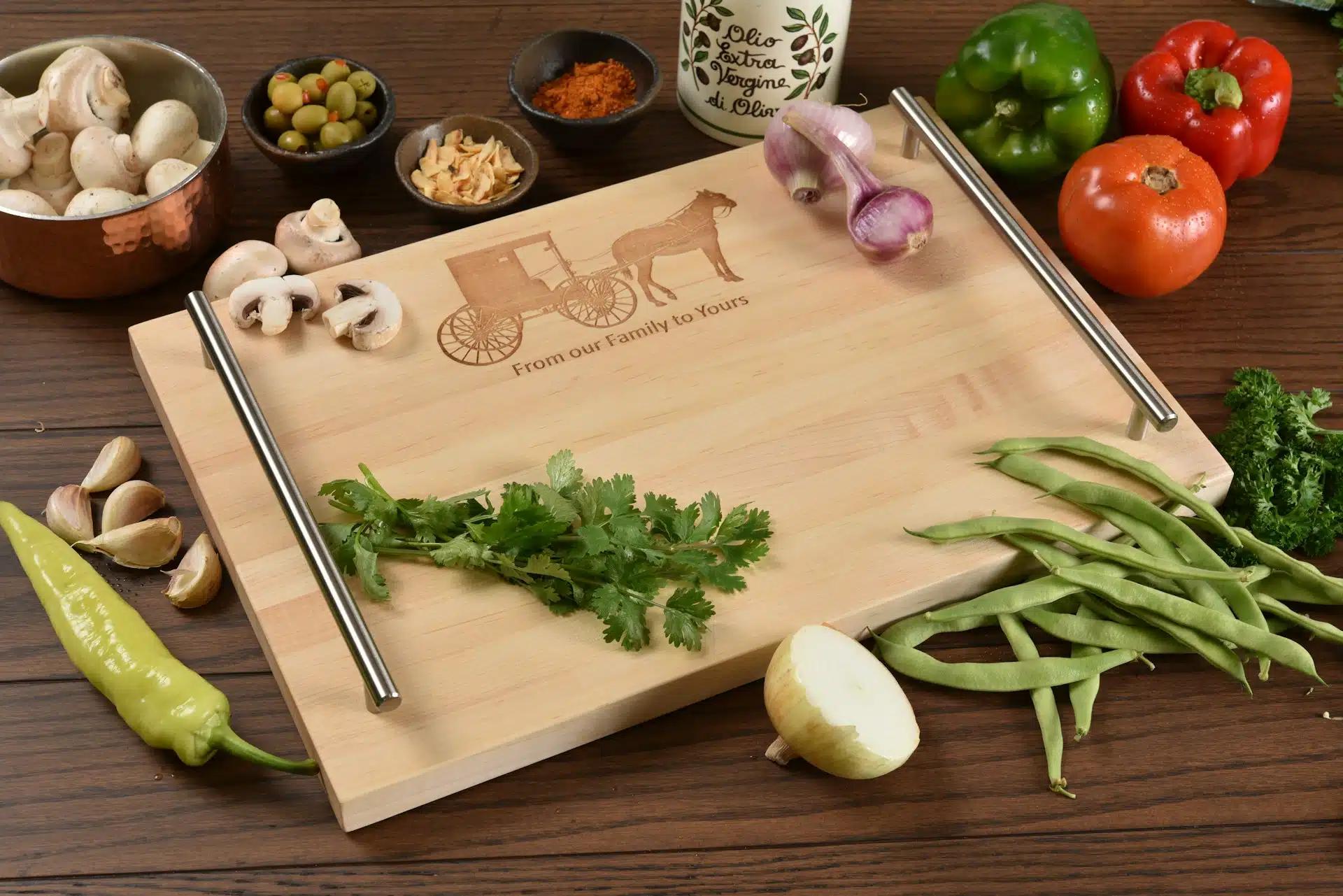 Engraved Serving or Charcuterie Board