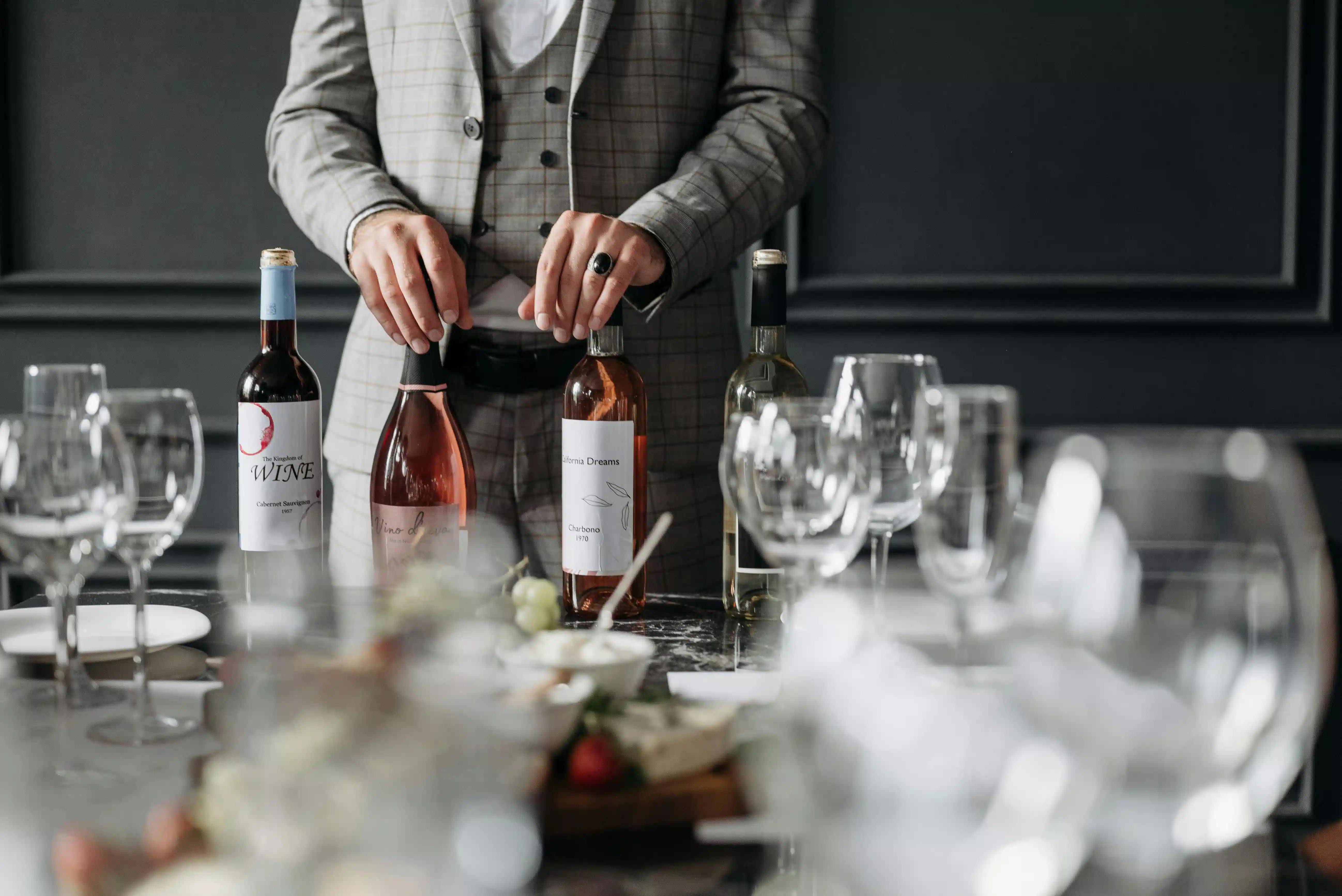 Private Sommelier Wine Tasting Experience