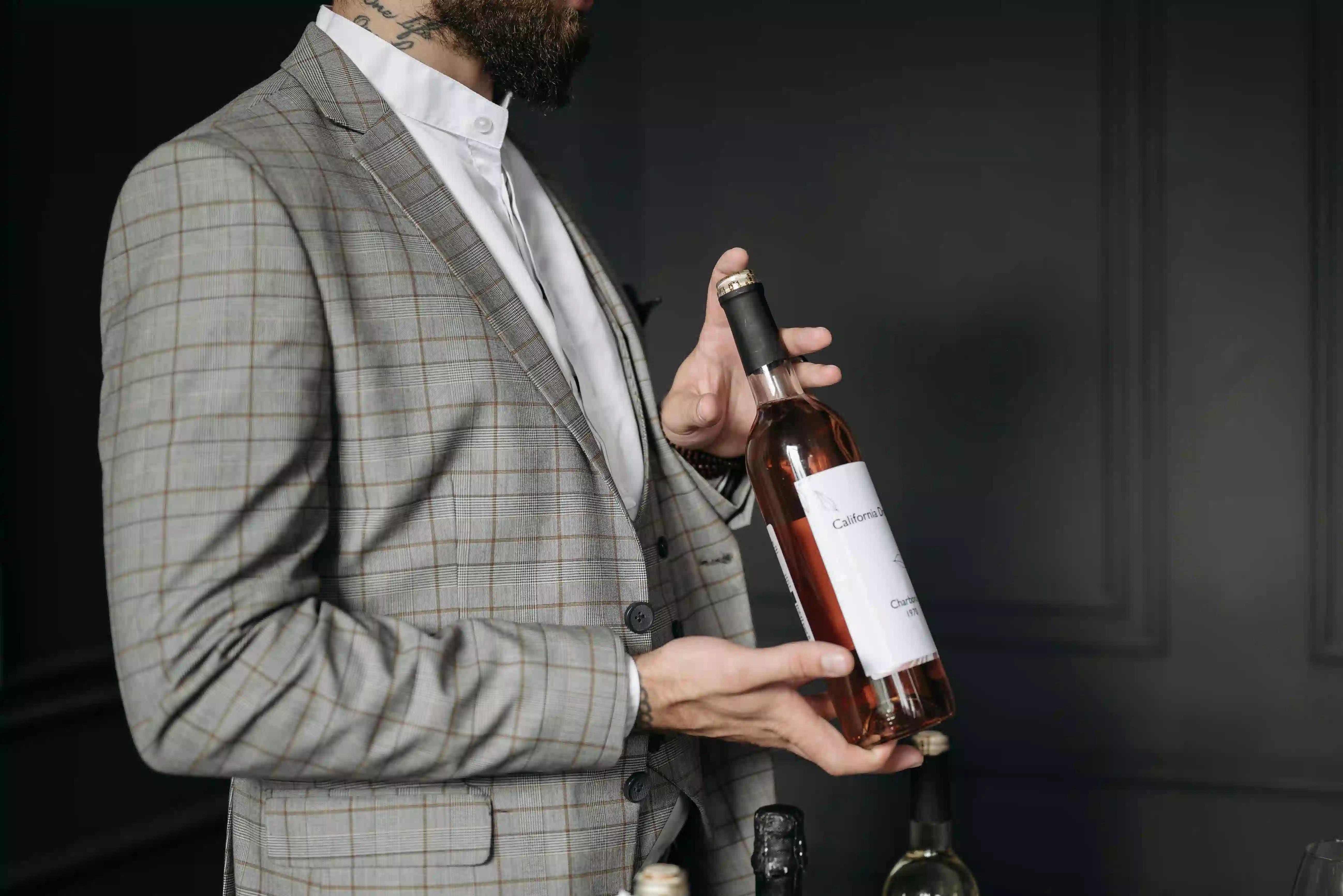 Wine tasting event - experience gifts for older men