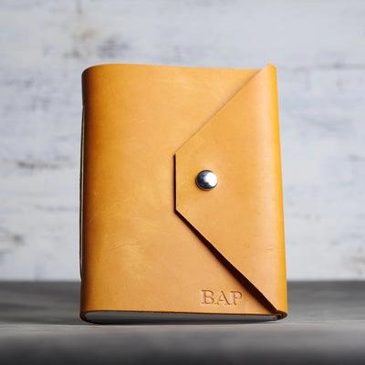 Engraved Leather Journal