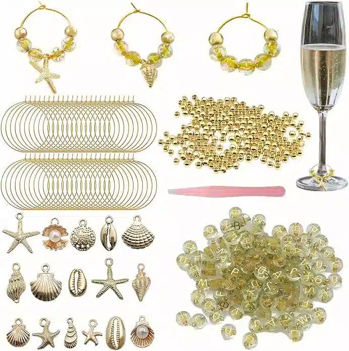 DIY wine charm set from Amazon