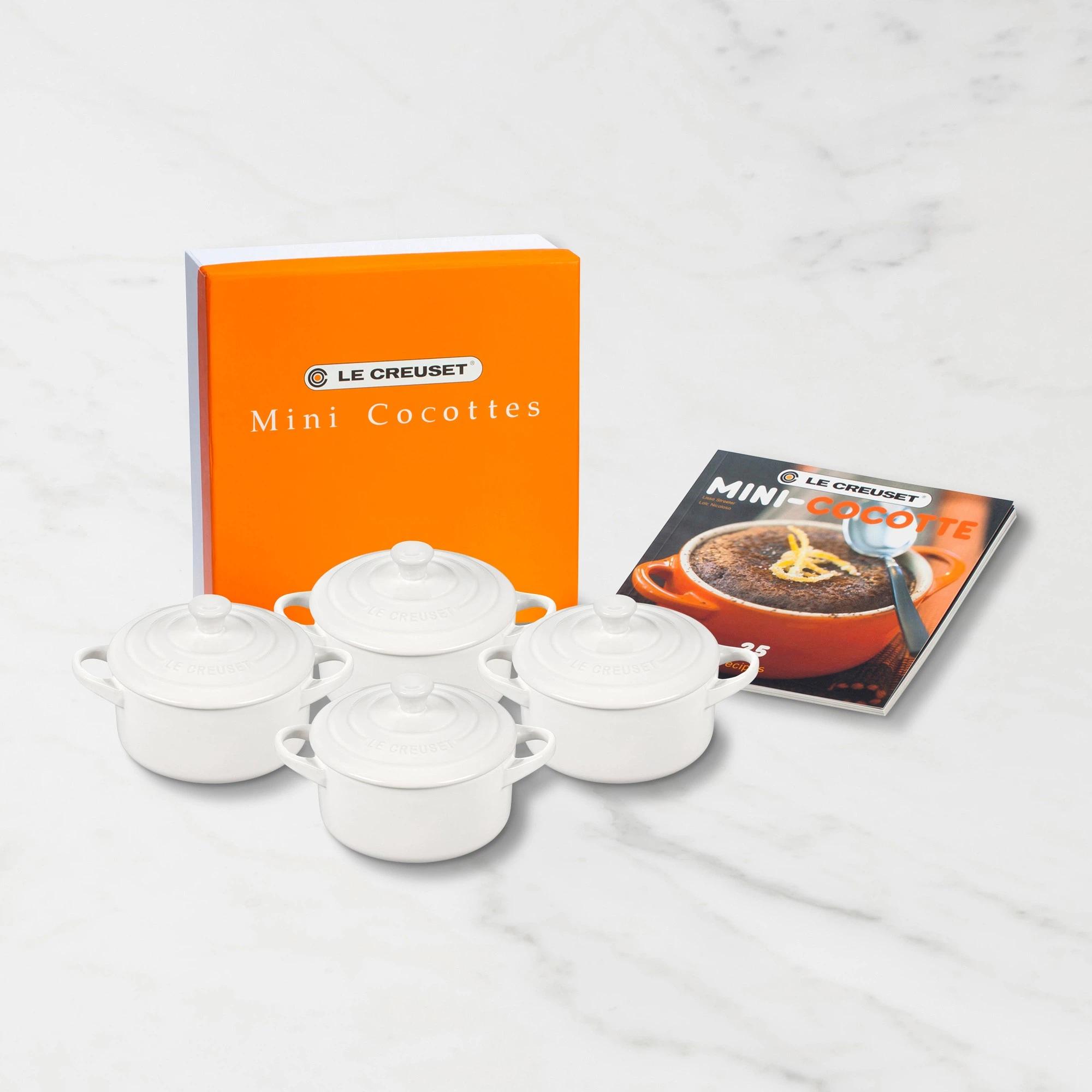 Le Creuset Mini Cocottes Set with Cookbook