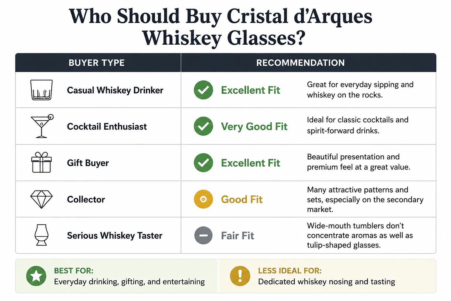 Cristal d'Arques Buying Guide