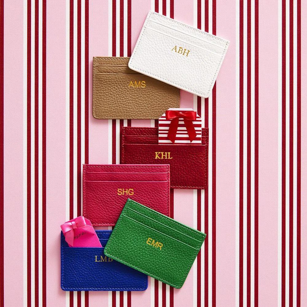 Mark and Graham Personalized Leather Card Case