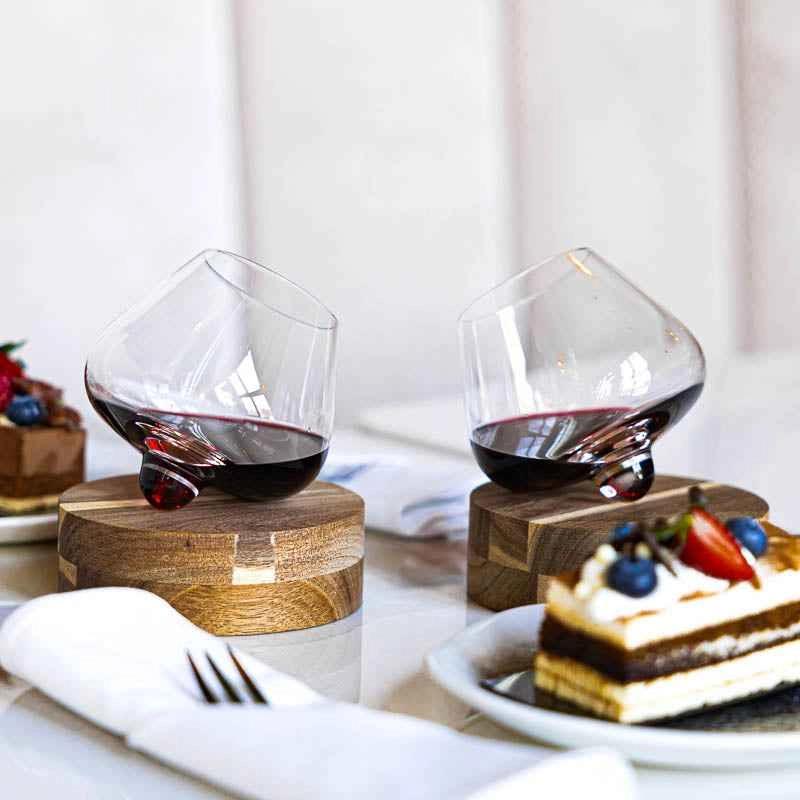 Aequilibrium Wine Glass by Audacem