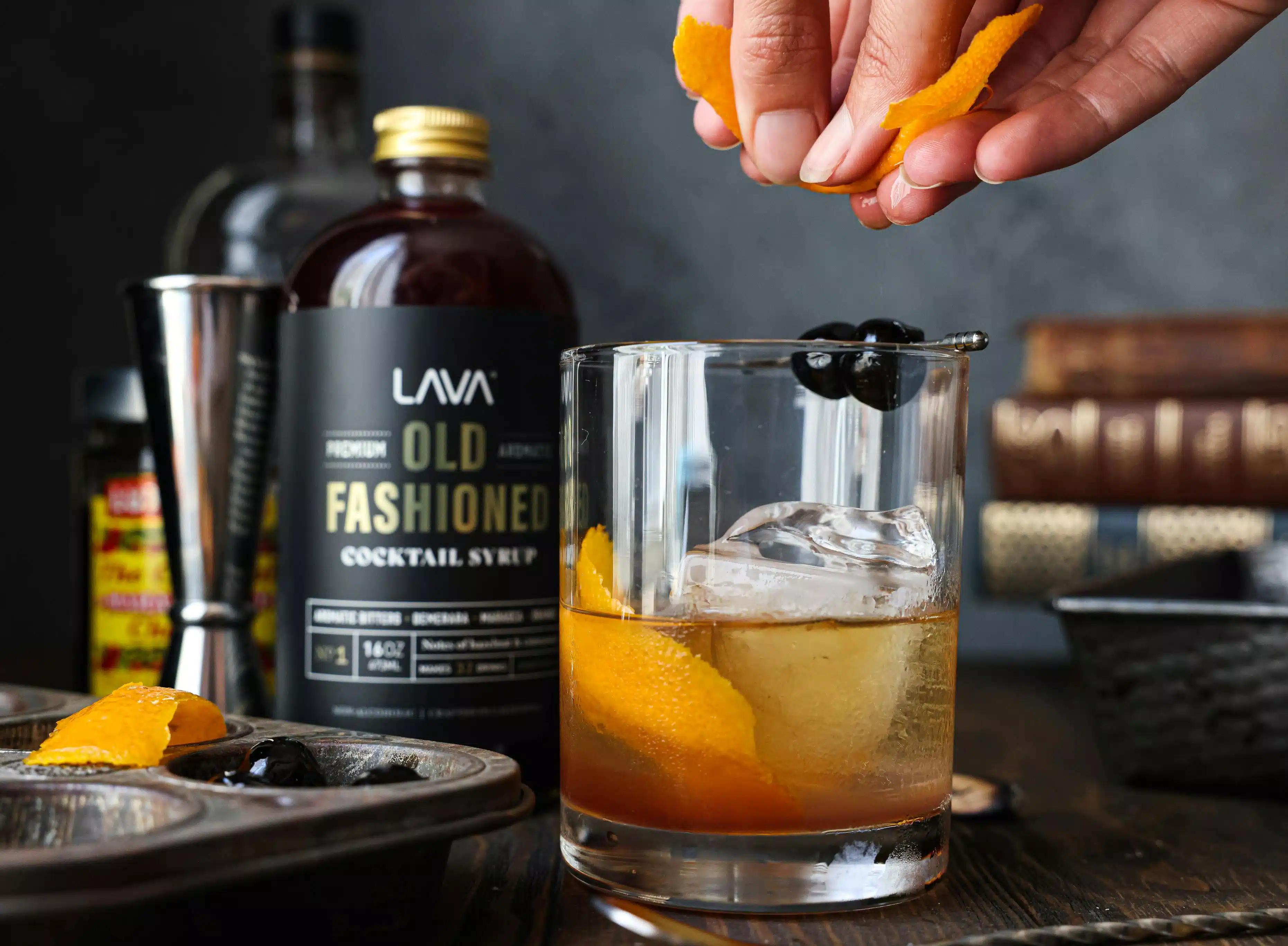 Double old-fashioned glass