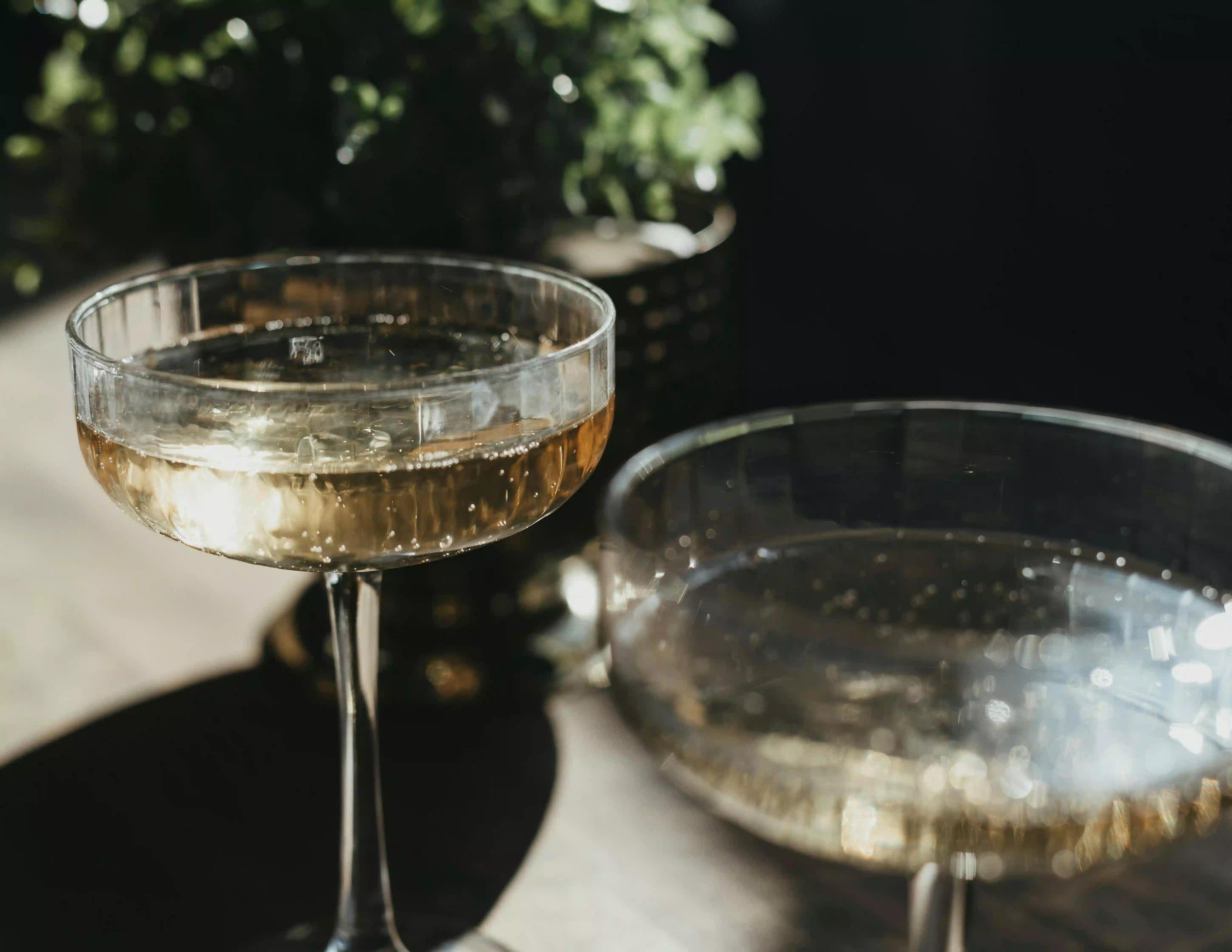 Coupe glass