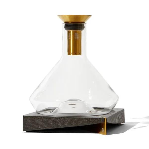RBT Wine Decanter With Wooden Coaster