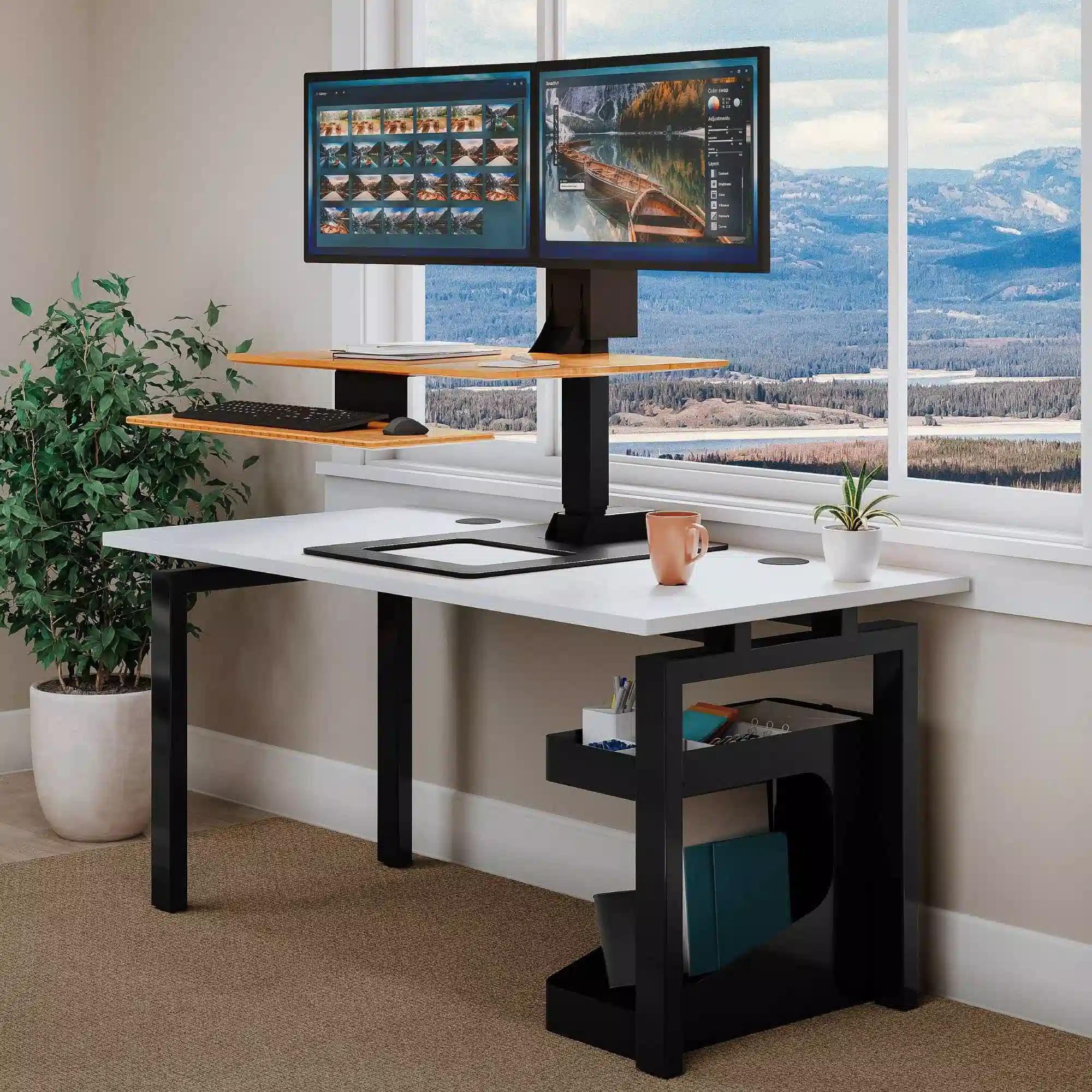 UPLIFT Desk's standing desk converter