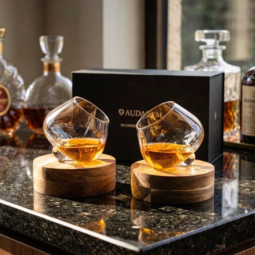 The Audacem Aequilibrium Spirit Glass