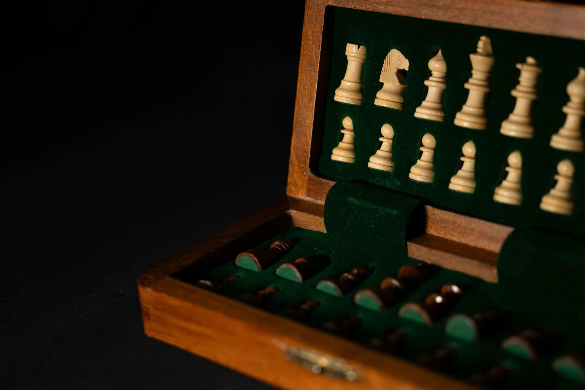 Handmade Walnut Chess Set