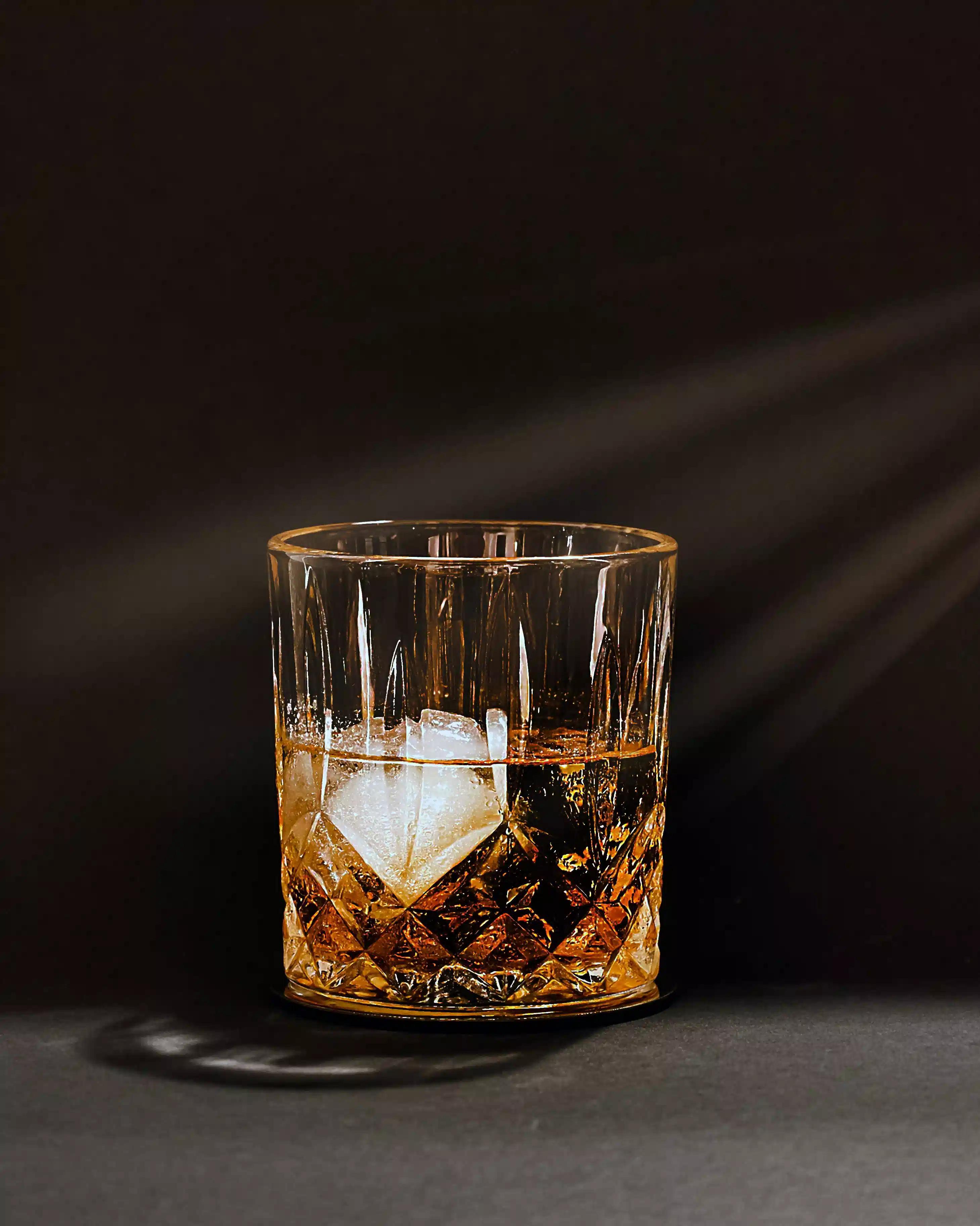 Whiskey on the rocks