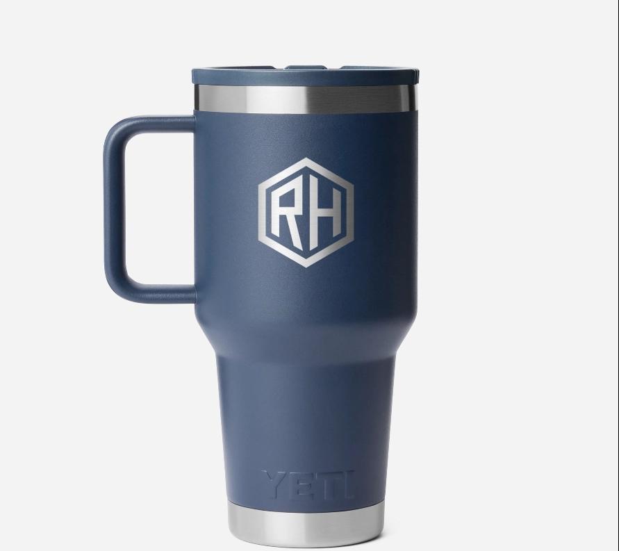 Customized YETI tumbler