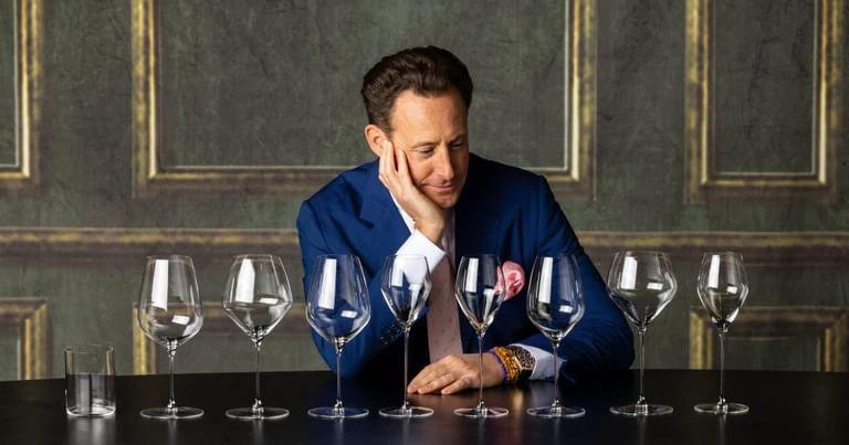 Different Riedel wine glasses